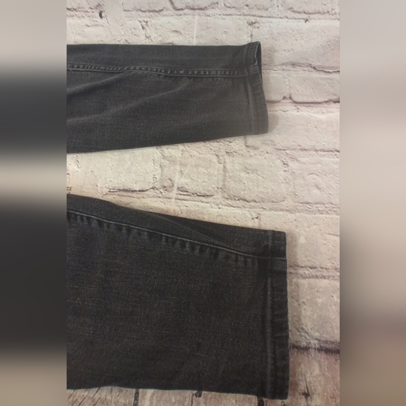 Spanx Ankle Skinny Pull On Black Jeans XL - Picture 8 of 15